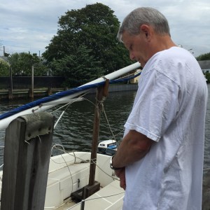 The Captain alone with his thoughts