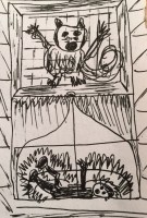 napping with squirrel